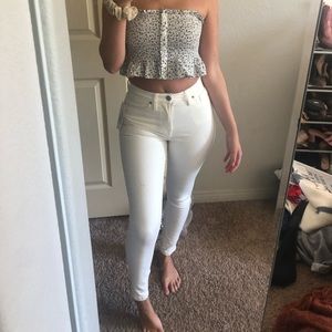 NWT BDG Twig High Rise White Jeans